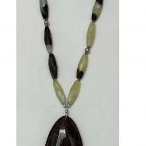 Bicolor Green Brown Chrysoprase